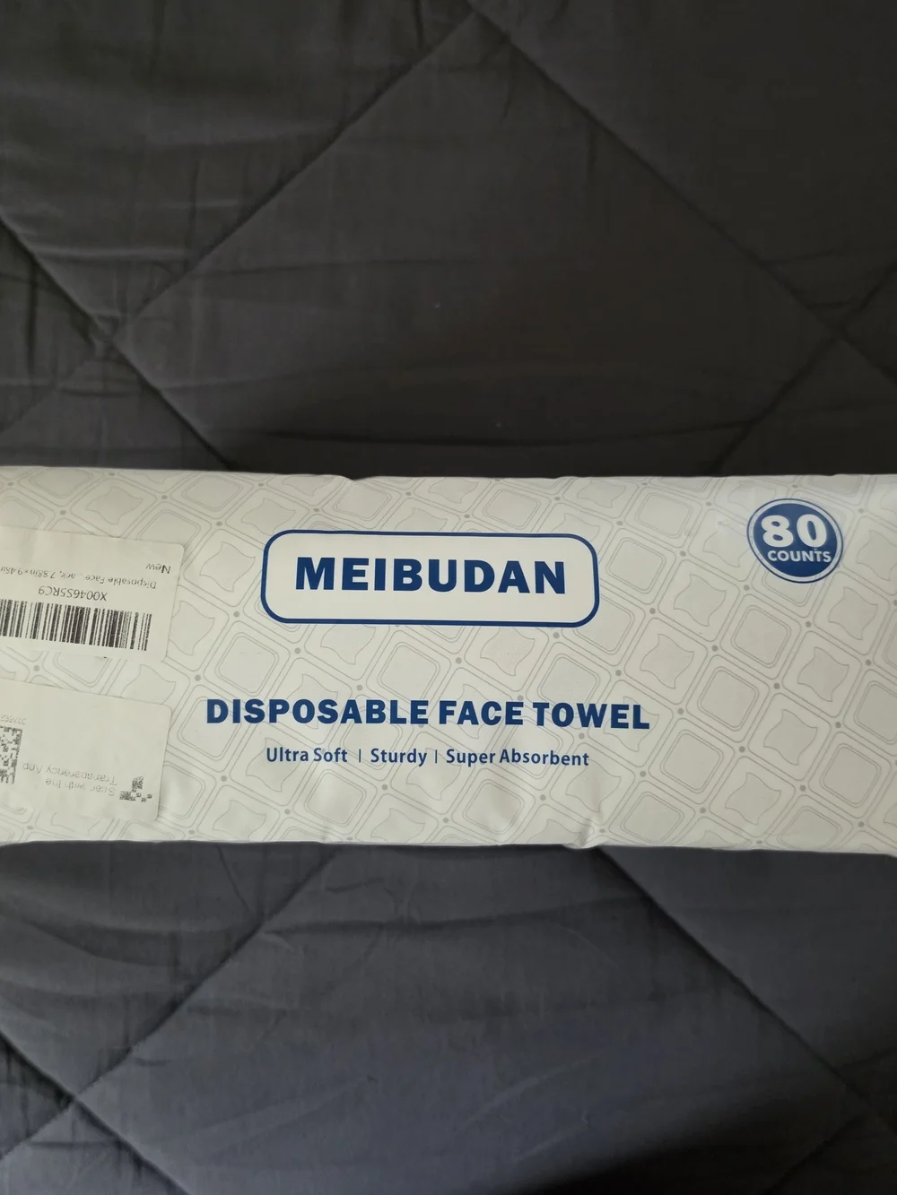 Disposable Face Towels - White (80 Count)
